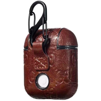 Gucci GG Style Leather ShockProof Case for Apple Airpods 1 & 2