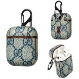 Gucci GG Style Light Blue ShockProof Case for Apple Airpods 1 & 2
