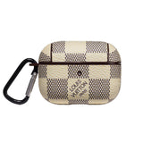 Checkered AirPods Pro Case - White