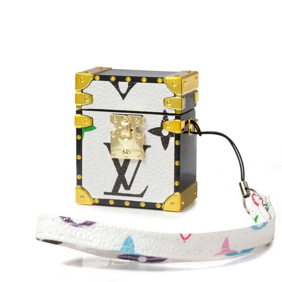 Trunk Design Leather ShockProof AirPods Case