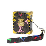 Trunk Design Leather ShockProof AirPods Case