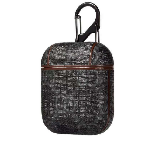 Gucci GG Style Black ShockProof Case for Apple Airpods 1 & 2